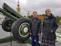 В честь Дня учителя выстрелила пушка Петропавловки