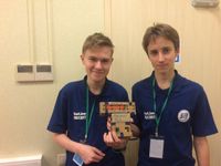 Спецприз жюри на первенстве по робототехнике «Крок. Робот для жизни» в Москве