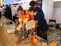 Команда ФМЛ №30 приняла участие в BRD FIRST Tech Challenge Romania.