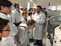 Ученики Робототехнического Инженерного центра ФМЛ №30 побывали на экскурсии в компании StarLine.