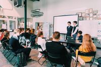 Первое место в городском инженерном конкурсе "Универсальный манипулятор"